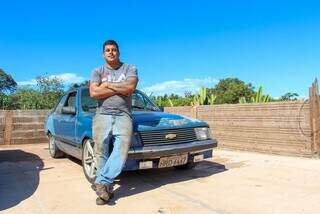 Zoado por ser velho, Chevette do Thauan cala boca do povo com drift