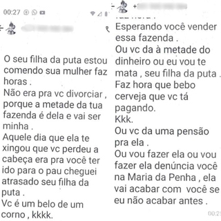 Antes do feminic&iacute;dio, assassino amea&ccedil;ou usar Lei Maria da Penha em extors&atilde;o