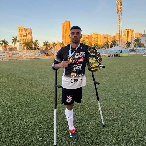 Preso em MS por recepta&ccedil;&atilde;o de ve&iacute;culo, paratleta foi campe&atilde;o pelo Corinthians