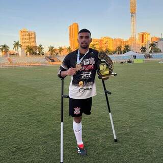 Preso em MS por recepta&ccedil;&atilde;o de ve&iacute;culo, paratleta foi campe&atilde;o pelo Corinthians