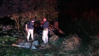 Motociclista morre na BR-163; motorista foge ap&oacute;s abandonar caminhonete