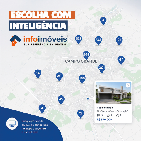 Procurando um im&oacute;vel? Saiba como usar a busca por mapa do Infoim&oacute;veis