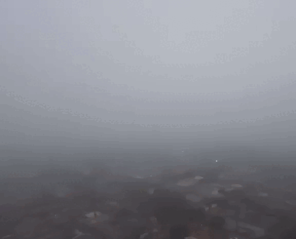 Neblina encobre Dourados e transforma amanhecer no sul do Estado