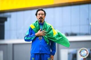 Atleta veterano de MS conquista 5 medalhas e bate recordes no Ibero-Americano