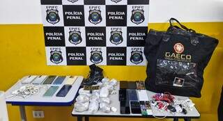 Megaoperação do Gaeco contra o PCC apreende celulares e maconha na Máxima Megaoperação do Gaeco contra o PCC apreende celulares e maconha na Máxima