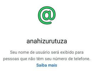 J&aacute; fez o seu? WhatsApp libera reserva do nome de usu&aacute;rio da plataforma