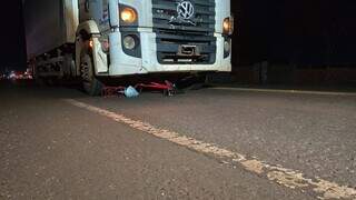 Ciclista ind&iacute;gena morre ap&oacute;s ser atropelada por caminh&atilde;o
