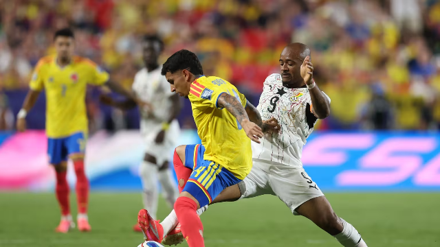 Col&ocirc;mbia bate Gana com gol de Arias e avan&ccedil;a &agrave;s oitavas da Copa