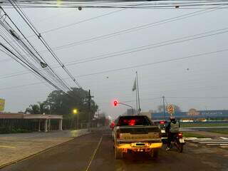 Campo Grande amanhece com nevoeiro, garoa e sensação de 7°C Campo Grande amanhece com nevoeiro, garoa e sensação de 7°C