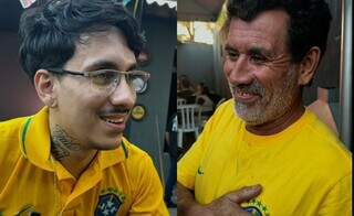 Pai guarda memórias de 2 taças e filho quer ter a própria história com a Seleção