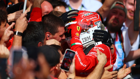Ap&oacute;s dois anos em jejum, Leclerc vence corrida da F1 e Bortoleto termina em 8&ordm;