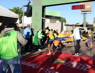 Atleta Franck Caldeira vence pela 2ª vez a Maratona de Campo Grande Atleta Franck Caldeira vence pela 2ª vez a Maratona de Campo Grande