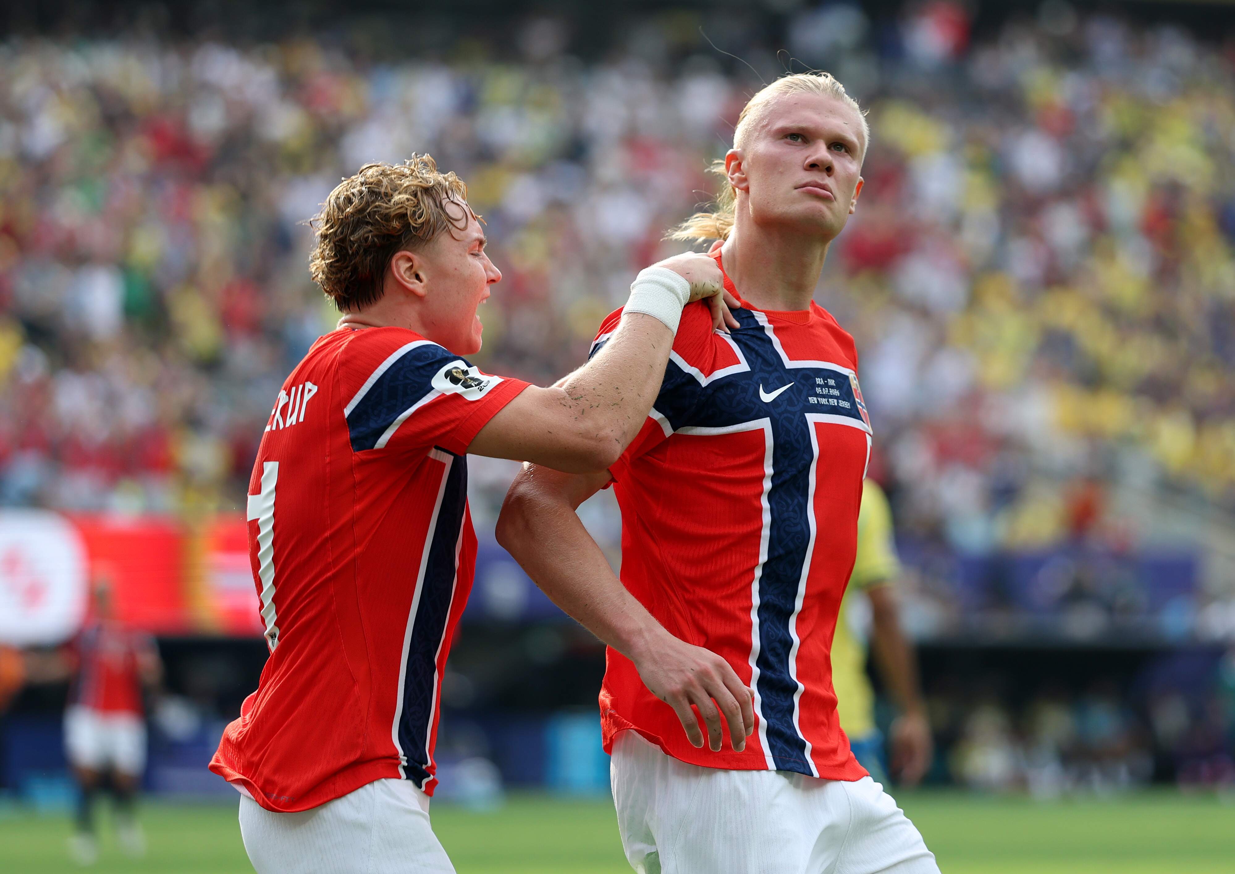 Noruega elimina Brasil da Copa do Mundo com dois gols de Haaland