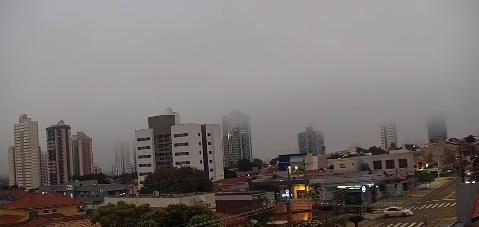 Campo Grande amanhece com nevoeiro e sensa&ccedil;&atilde;o t&eacute;rmica de 4,9&deg;C