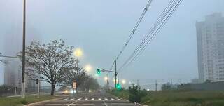 Campo Grande amanhece com nevoeiro e sensação térmica de 4,9°C Campo Grande amanhece com nevoeiro e sensação térmica de 4,9°C