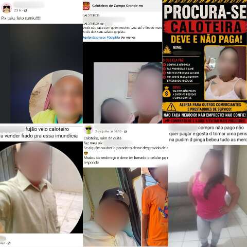 "Pix caiu, foto sumiu": grupo de "caloteiros CG" viraliza com 590 den&uacute;ncias