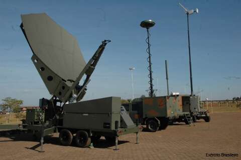 Embraer pede licen&ccedil;a para ativar antenas do Sisfron em 26 cidades de MS