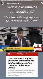 Líder da prefeita pede cassação de Maicon Nogueira por quebra de decoro Líder da prefeita pede cassação de Maicon Nogueira por quebra de decoro