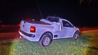Homem morre atropelado e corpo vai parar na carroceria de Saveiro Homem morre atropelado e corpo vai parar na carroceria de Saveiro