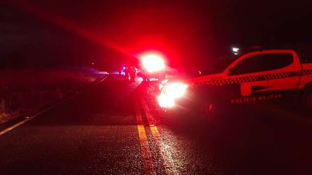 Jovem morre atropelado na MS-010 e motorista foge sem ser identificado