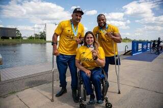 Fernando Rufino conquista ouro na Copa do Mundo e celebra com "shot" no pódio Fernando Rufino conquista ouro na Copa do Mundo e celebra com "shot" no pódio