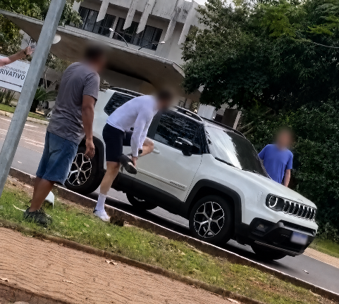 Nem tudo s&atilde;o flores: domingo no Parque tem briga, palavr&atilde;o e queda de patinete