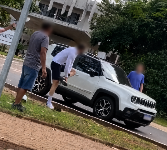 Nem tudo s&atilde;o flores: domingo no Parque tem briga, palavr&atilde;o e queda de patinete