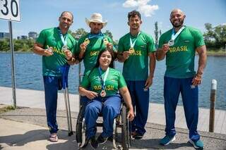 Atletas de MS conquistam 3 medalhas na Copa do Mundo de paracanoagem Atletas de MS conquistam 3 medalhas na Copa do Mundo de paracanoagem