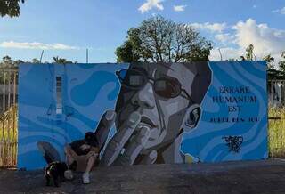 Agora é Zé Ramalho e Jorge Ben Jor que dão vida a muros da cidade Agora é Zé Ramalho e Jorge Ben Jor que dão vida a muros da cidade