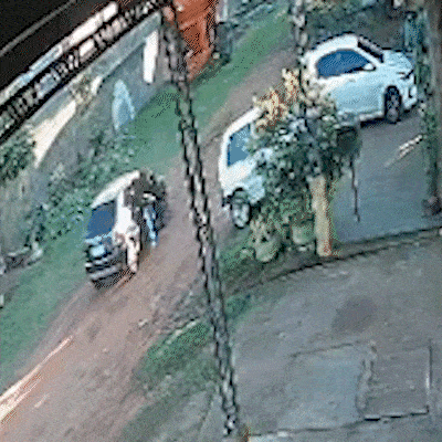 V&iacute;deo mostra execu&ccedil;&atilde;o de ex-presidi&aacute;rio na frente da esposa na fronteira