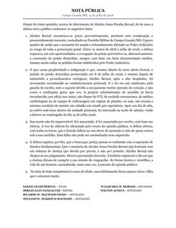 Família de Bernal acusa Estado de falhar na proteção de ex-prefeito Família de Bernal acusa Estado de falhar na proteção de ex-prefeito