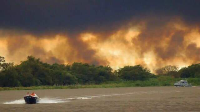 Pantanal tem alta de 770% na &aacute;rea queimada e MS entra em alerta para inc&ecirc;ndios
