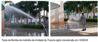 Bombeiros veem avanço, mas mantêm alerta sobre segurança na Santa Casa Bombeiros veem avanço, mas mantêm alerta sobre segurança na Santa Casa