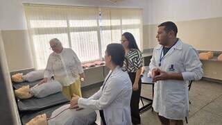 Coxim recebe visita do MEC para criação do 7º curso de Medicina em MS Coxim recebe visita do MEC para criação do 7º curso de Medicina em MS