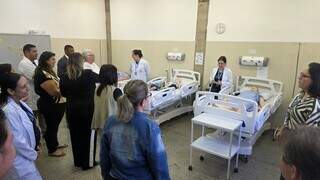 Coxim recebe visita do MEC para criação do 7º curso de Medicina em MS Coxim recebe visita do MEC para criação do 7º curso de Medicina em MS