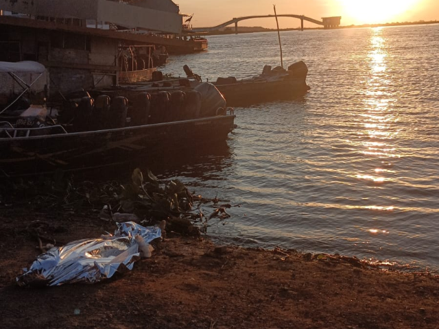 Um colombiano se afogou no rio Paraguai em Coramba Um colombiano se afogou no rio Paraguai em Coramba