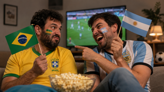 Brasileiro pode torcer para a Argentina? Queremos saber sua opini&atilde;o