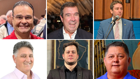 Seis partidos t&ecirc;m pr&eacute;-candidatos ao governo de MS para as elei&ccedil;&otilde;es de 2026