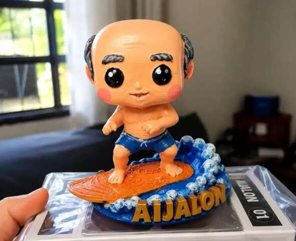 Isa venceu o luto transformando mem&oacute;rias e quem morreu em funkos