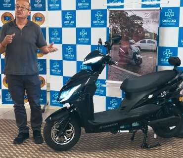 Santa Casa rifa scooter el&eacute;trica para reformar enfermarias