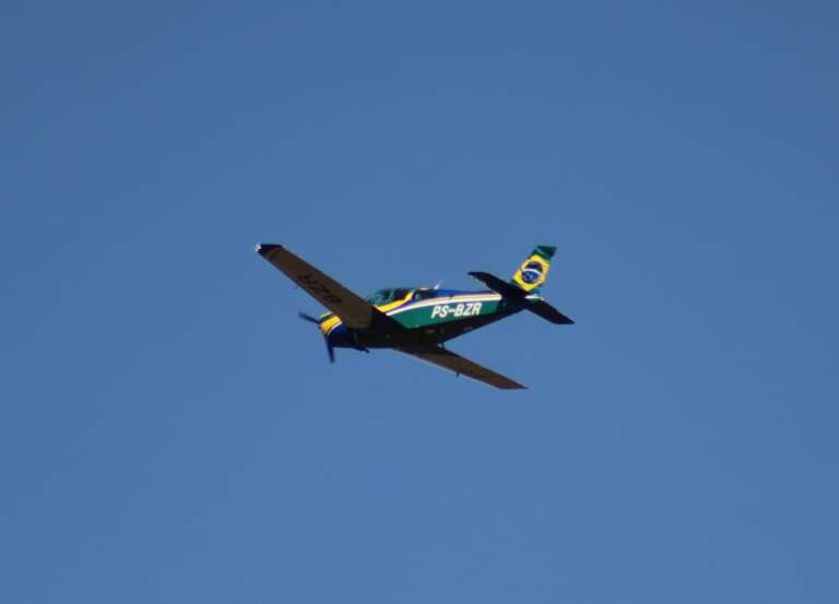 Aquidauanense se despede e parte para volta ao mundo em monomotor
