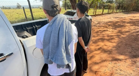 Jovem e adolescente s&atilde;o presos em MS por emboscada contra pai em Santa Catarina