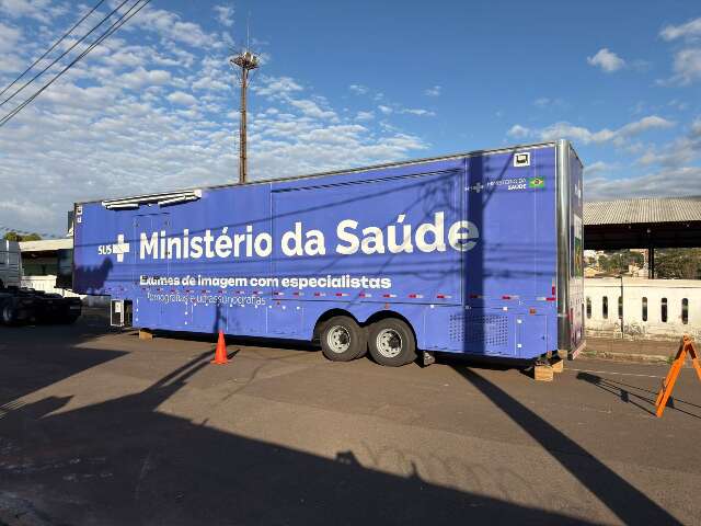 Unidade m&oacute;vel oferece 1,3 mil exames de tomografia na Esplanada Ferrovi&aacute;ria