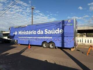 Unidade móvel oferece 1,3 mil exames de tomografia na Esplanada Ferroviária Unidade móvel oferece 1,3 mil exames de tomografia na Esplanada Ferroviária