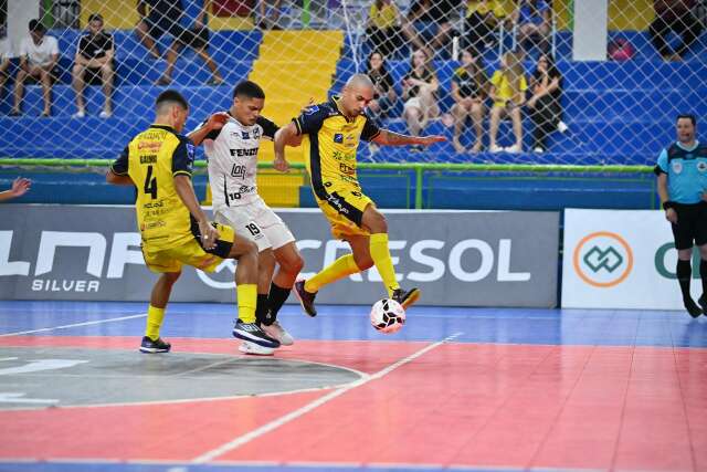 Time de MS vence e fica a um passo da classifica&ccedil;&atilde;o na Liga de Futsal