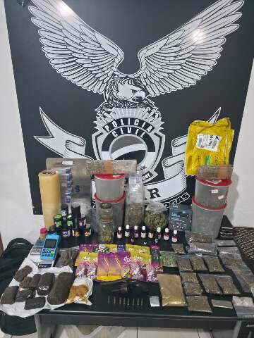 Pol&iacute;cia fecha "loja gourmet" de drogas nas redes sociais e prende fornecedor