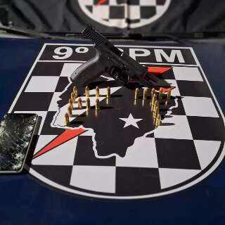 Suspeito de matar homem com tiro na cabe&ccedil;a &eacute; preso com pistola no Noroeste