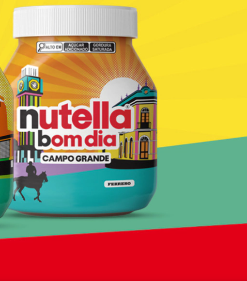 Depois de Aquidauana, Campo Grande ganha embalagem na Nutella