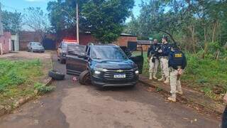 Polícia apreende picape do tráfico com câmera e internet via satélite Polícia apreende picape do tráfico com câmera e internet via satélite