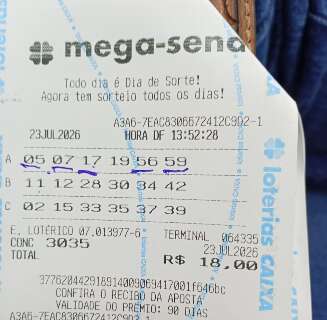 Aposta de R$ 18 rende R$ 41 mil e vira assunto em Bonito